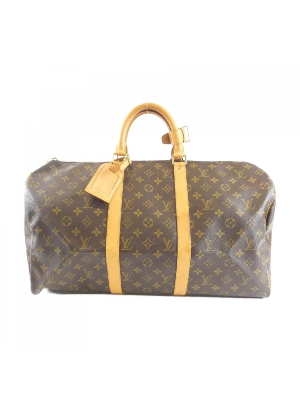 Louis Vuitton Monogram Keepall 50 Boston Bag